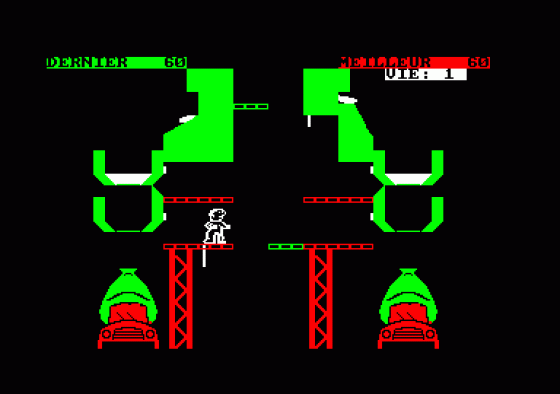 L Usine De Ciment De Mario Screenshot 1 (Amstrad CPC464)