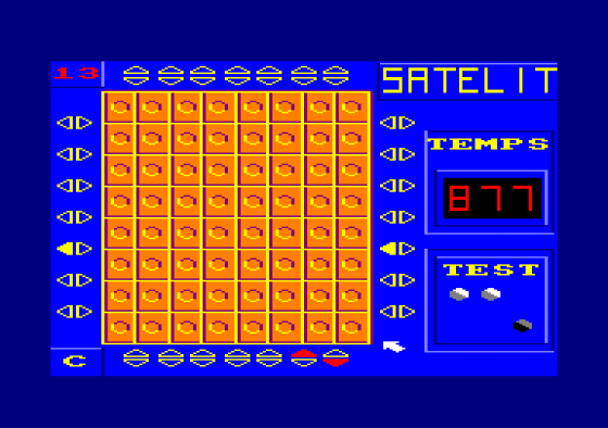 Satelit Screenshot 1 (Amstrad CPC464)