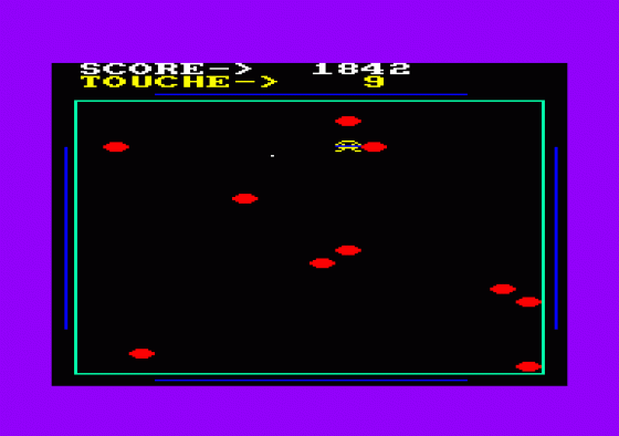 Touch And Go Screenshot 1 (Amstrad CPC464)