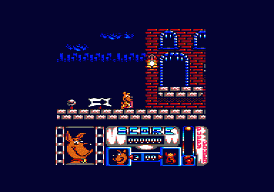 Scooby Doo And Scrappy Doo Screenshot 5 (Amstrad CPC464)