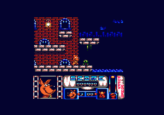 Scooby Doo And Scrappy Doo Screenshot 6 (Amstrad CPC464)