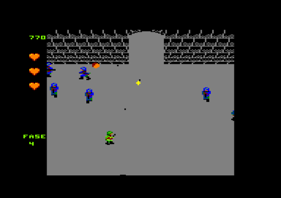 Nom Wars Screenshot 5 (Amstrad CPC464/664/6128)