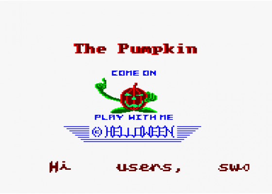 Helloween 1 Screenshot 1 (Amstrad CPC464)