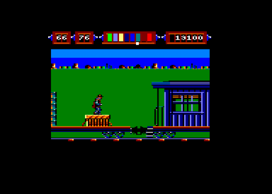 Back To The Future III Screenshot 5 (Amstrad CPC464)