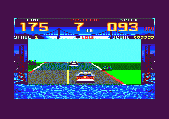 Cisco Heat Screenshot 11 (Amstrad CPC464)