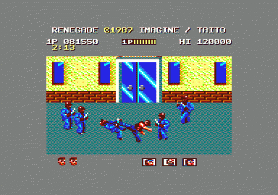 Renegade Screenshot 5 (Amstrad CPC464/664/6128)