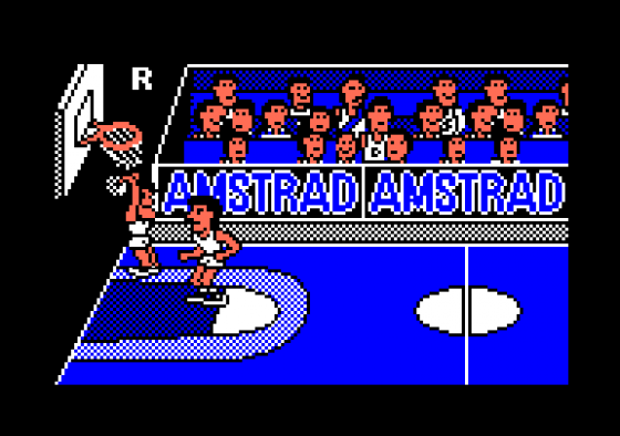 Fernando Martin Basket Master Screenshot 5 (Amstrad CPC464)