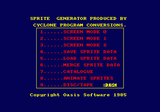 Laser Basic Screenshot 5 (Amstrad CPC464)