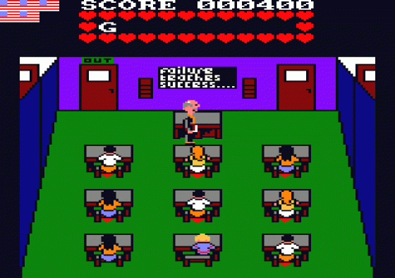 Mikie Screenshot 8 (Amstrad CPC464/664/6128)