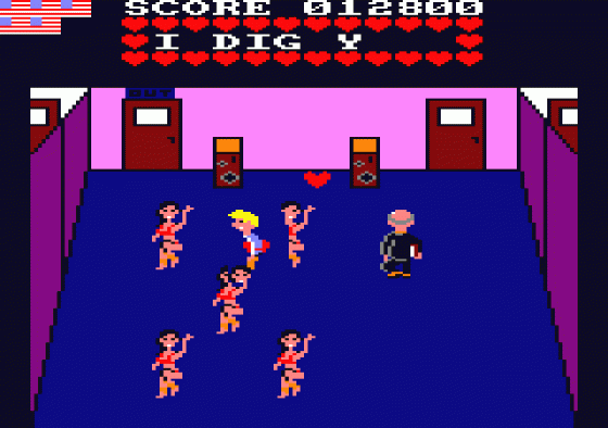 Mikie Screenshot 21 (Amstrad CPC464)