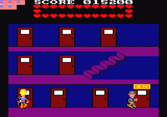 Mikie Screenshot 23 (Amstrad CPC464)