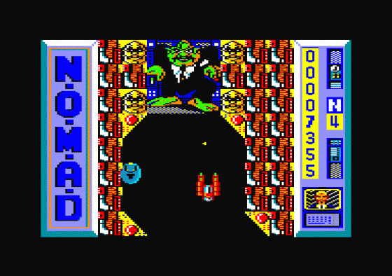 N O M A D Screenshot 5 (Amstrad CPC464)