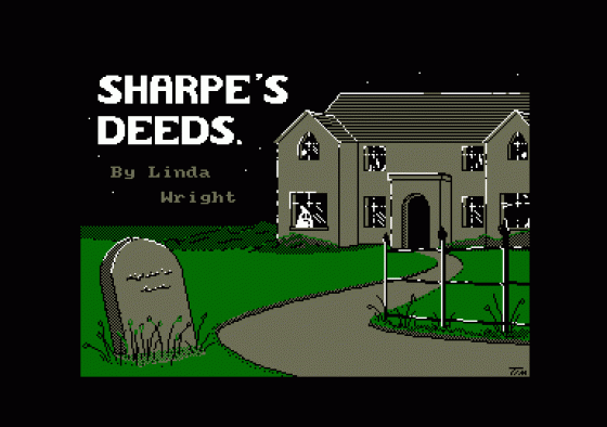 Double Gold Black Fountain Plus Sharpes Deeds Screenshot 1 (Amstrad CPC464)