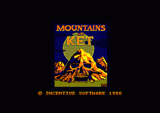 Double Gold Top Secret Plus Mountains Of Ket Screenshot 1 (Amstrad CPC464)