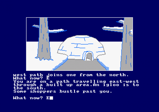 Winter Wonderland Screenshot 5 (Amstrad CPC464)