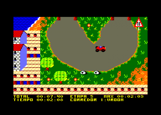 Campeones Screenshot 5 (Amstrad CPC464)