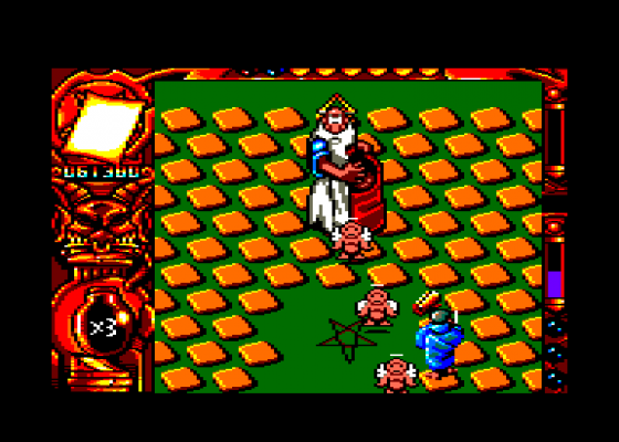 Mystical Demo Screenshot 5 (Amstrad CPC464)