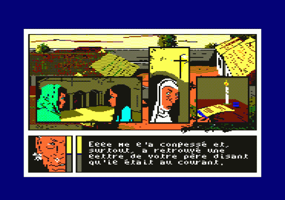 Les Passagers Du Vent 1 Screenshot 5 (Amstrad CPC464)