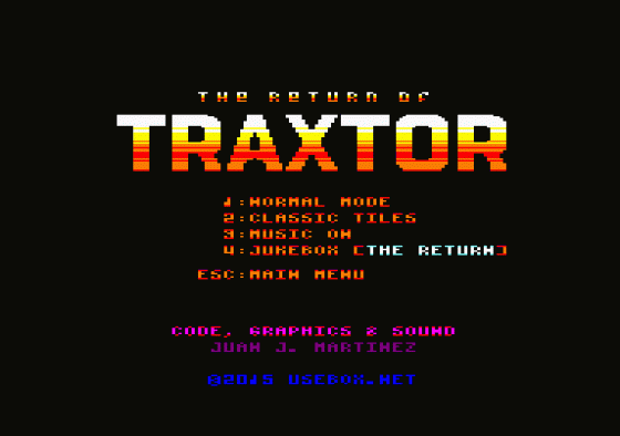 The Return Of Traxtor Screenshot 11 (Amstrad CPC464)