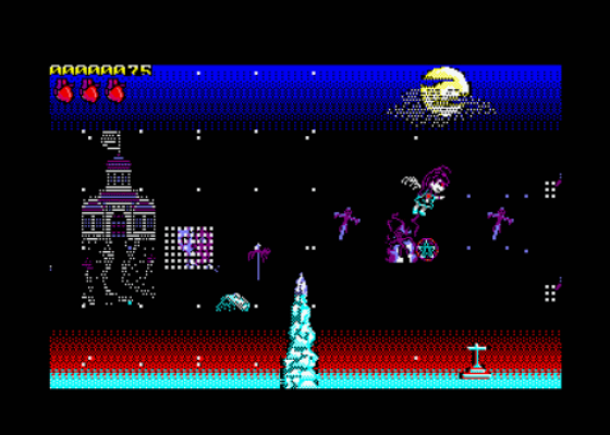 Chibi Akumas Episode 1: Invasion Screenshot 7 (Amstrad CPC464/664)