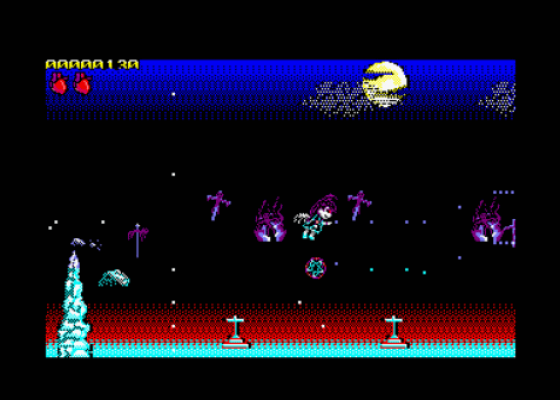 Chibi Akumas Episode 1: Invasion Screenshot 9 (Amstrad CPC464/664)