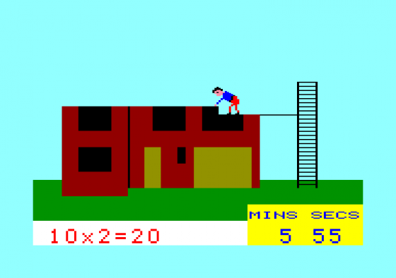 The House That Jack Built Screenshot 1 (Amstrad CPC464)