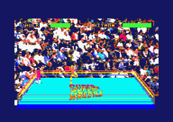 Super Wrestle Screenshot 8 (Amstrad CPC464)