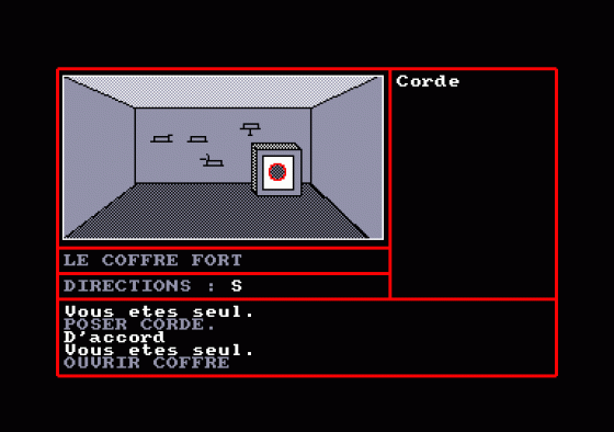 Burglar Screenshot 5 (Amstrad CPC464)