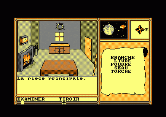 La Malediction Screenshot 5 (Amstrad CPC464)