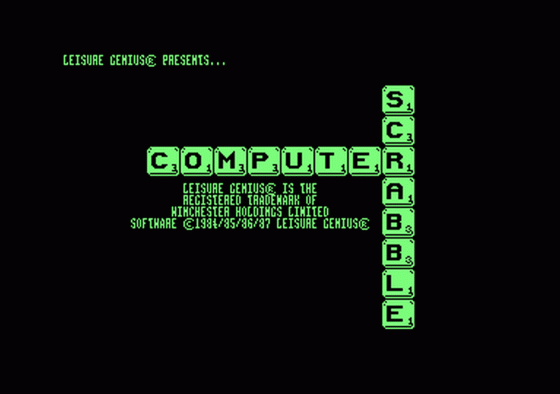 Deluxe Computer Scrabble