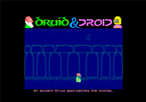 Druid & Droid Screenshot 13 (Amstrad CPC464/664/6128)