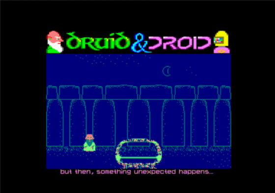 Druid & Droid Screenshot 16 (Amstrad CPC464/664/6128)