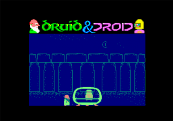 Druid & Droid Screenshot 17 (Amstrad CPC464/664/6128)