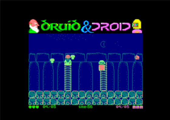 Druid & Droid Screenshot 25 (Amstrad CPC464/664/6128)