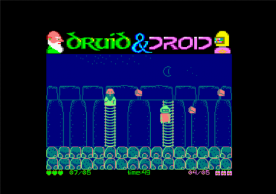 Druid & Droid Screenshot 26 (Amstrad CPC464/664/6128)