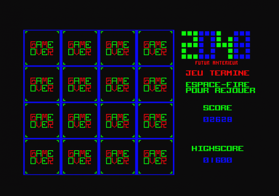 2048 Screenshot 8 (Amstrad CPC464)