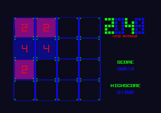 2048 Screenshot 12 (Amstrad CPC464)