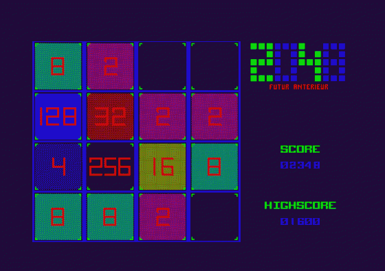 2048 Screenshot 15 (Amstrad CPC464)