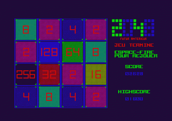 2048 Screenshot 17 (Amstrad CPC464)