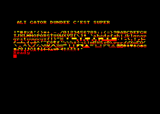 Ali Gator Dundee 1 Screenshot 5 (Amstrad CPC464)