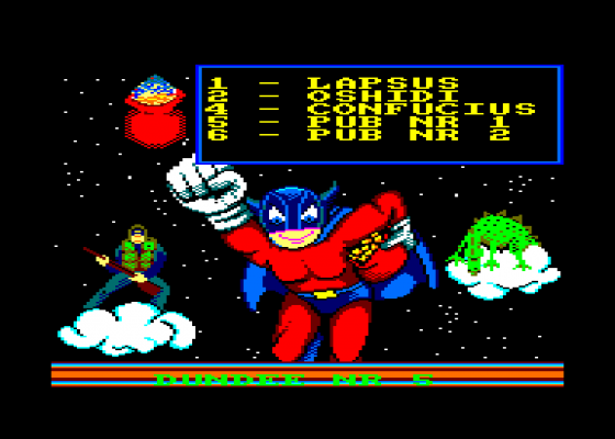 Ali Gator Dundee 5 Screenshot 5 (Amstrad CPC464)