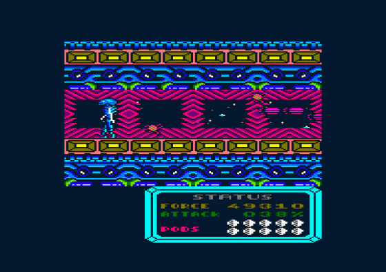 Survivor Screenshot 5 (Amstrad CPC464)