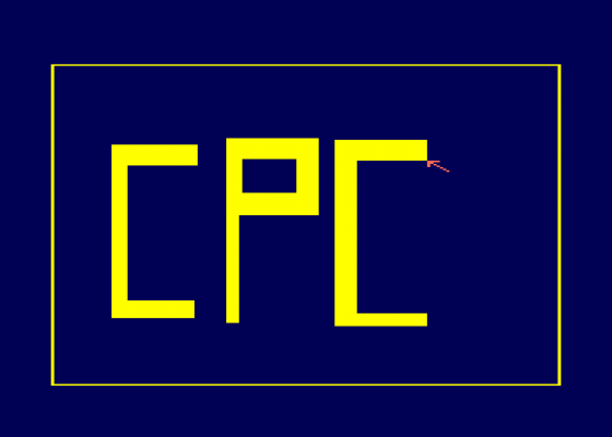 Graphik Screenshot 1 (Amstrad CPC464)