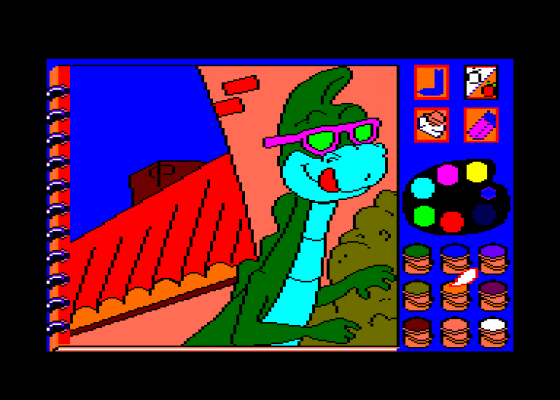 Denver - Je Decouvre Les Couleurs Screenshot 5 (Amstrad CPC464)