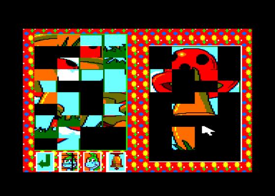 Denver - Je decouvre les formes Screenshot 1 (Amstrad CPC464)