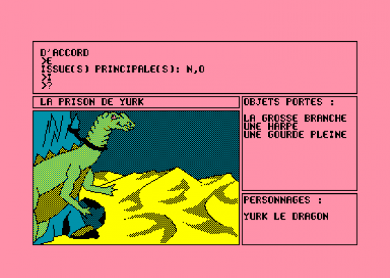 Orphee - Voyage Aux Enfers Screenshot 5 (Amstrad CPC464)