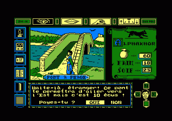 Alphakhor Screenshot 5 (Amstrad CPC464)