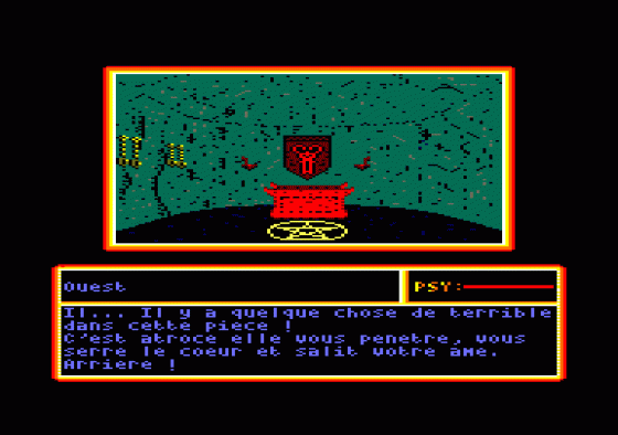 Le Pacte Screenshot 5 (Amstrad CPC464)