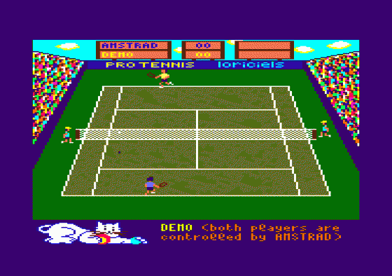 Pro Tennis Screenshot 5 (Amstrad CPC464)