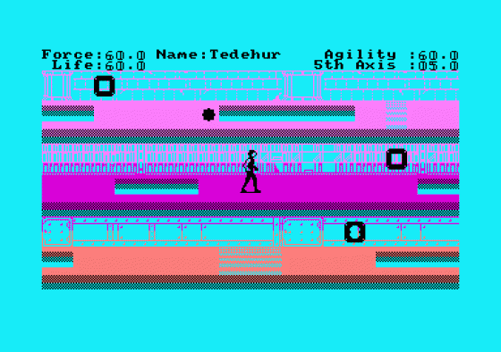 The 5th Axe Screenshot 1 (Amstrad CPC464)